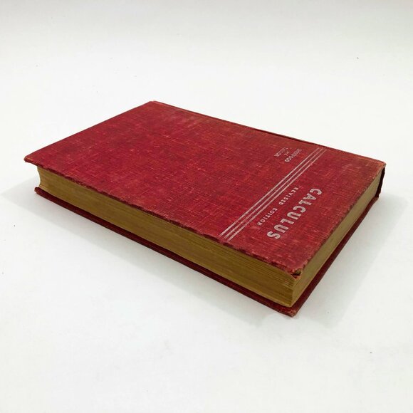 Calculus GEF Sherwood & AE Taylor Revised Edition First Printing 1946 - Picture 4 of 9
